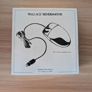 Wallace Silversmiths Silverplated Mouse